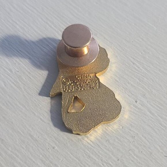 Guardian Holy Angel Vintage Lapel Pin Tie Tack Brooch - Picture 3 of 4